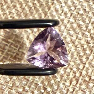 Natural Amethyst 2.11 ct Trillion Cut Loose Gemstone